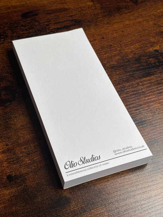olio studios notepad