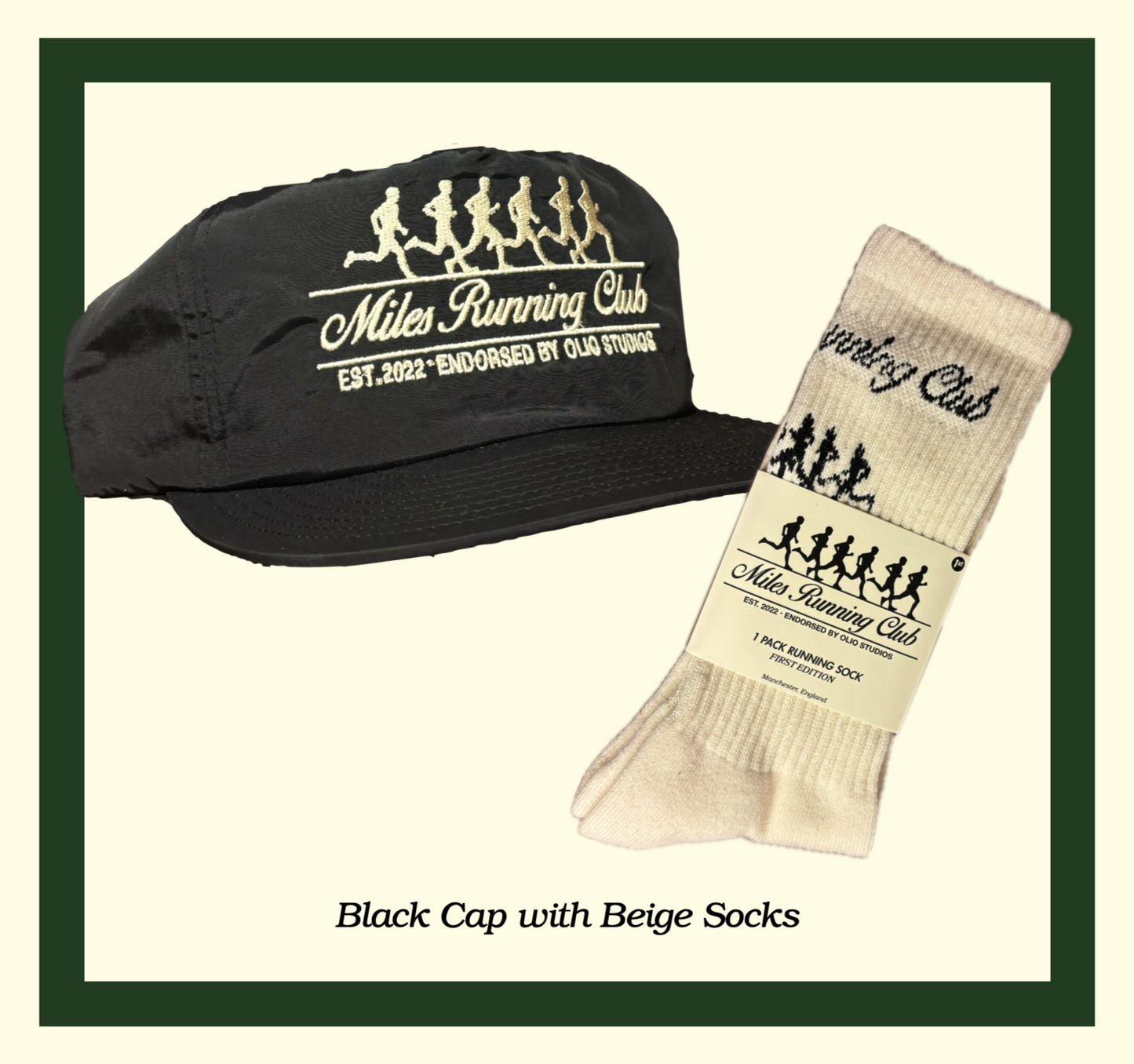 Miles Running Club Cap and Socks Bundle