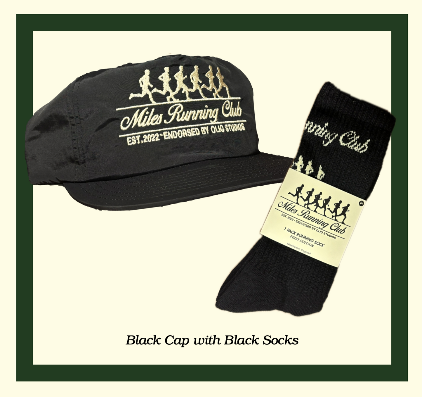 Miles Running Club Cap and Socks Bundle