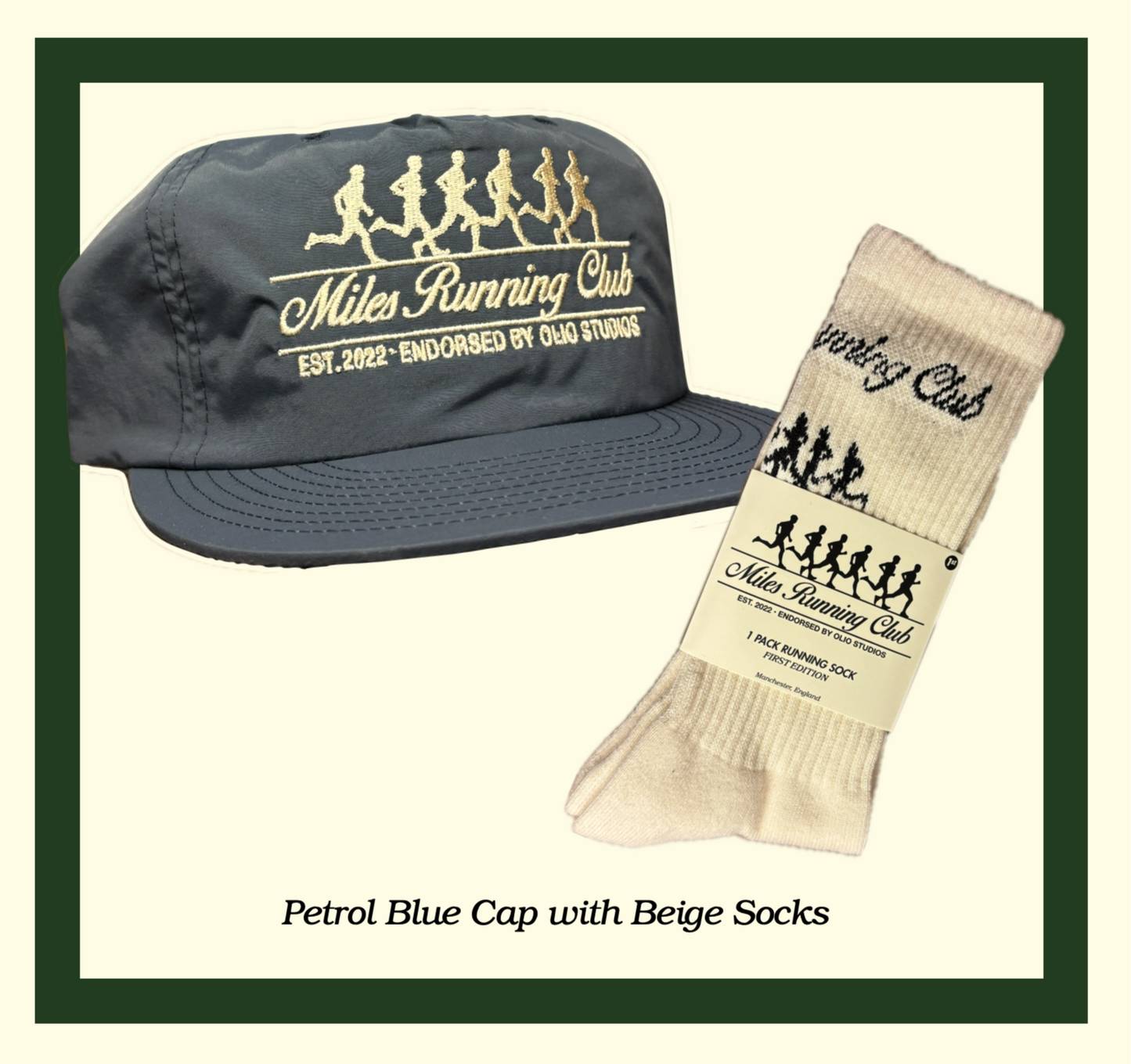 Miles Running Club Cap and Socks Bundle