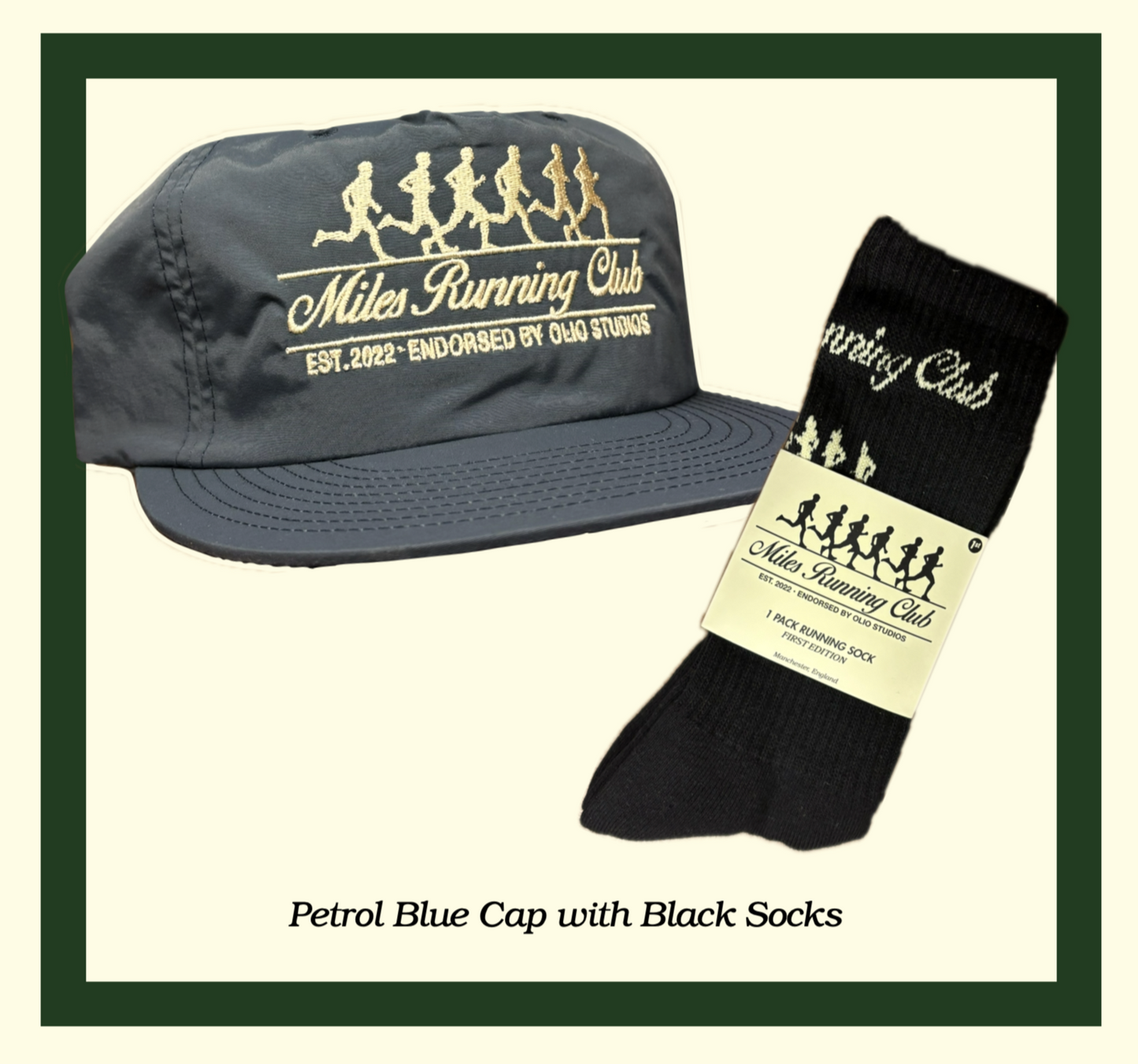 Miles Running Club Cap and Socks Bundle