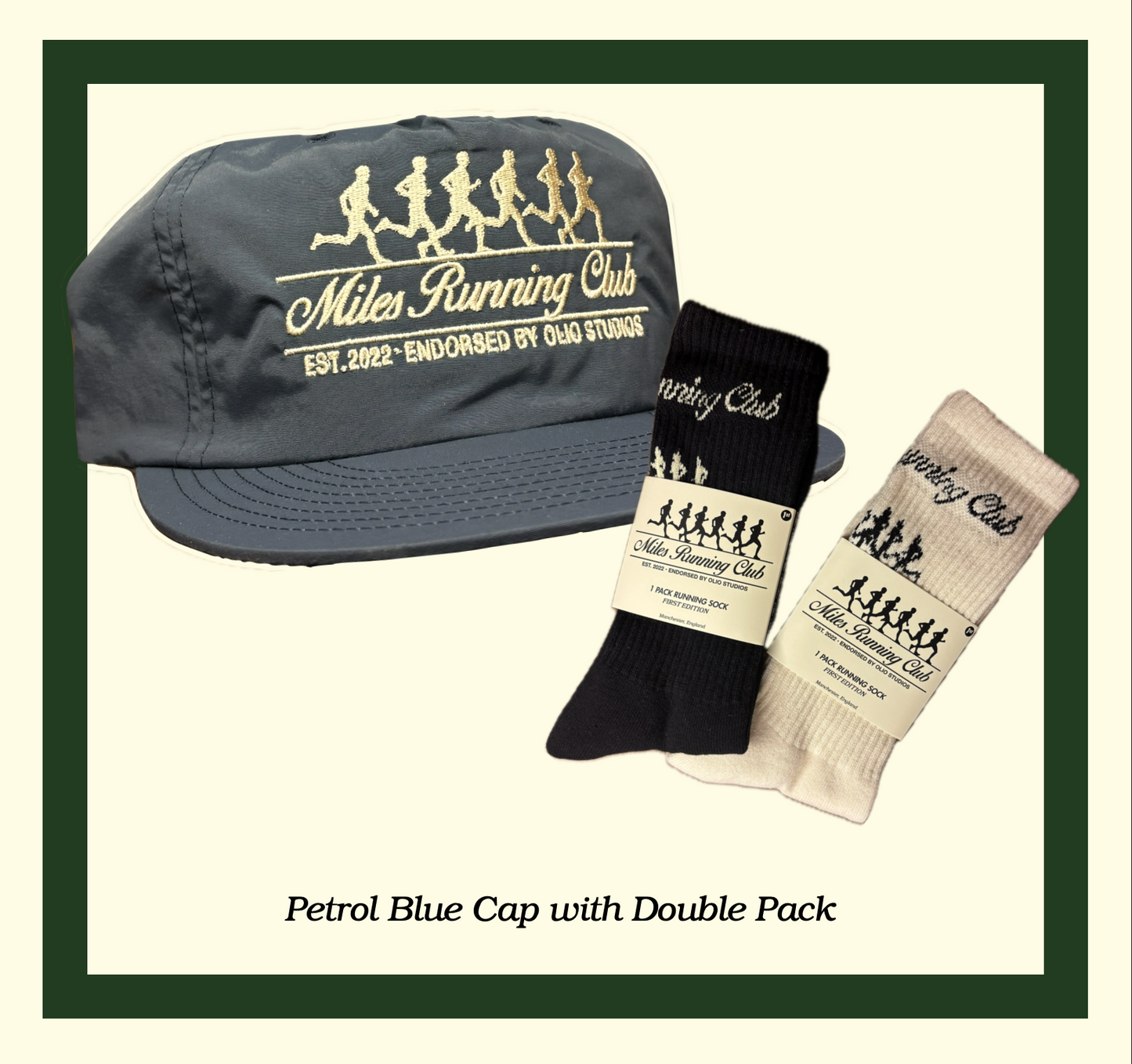 Miles Running Club Cap and Socks Bundle