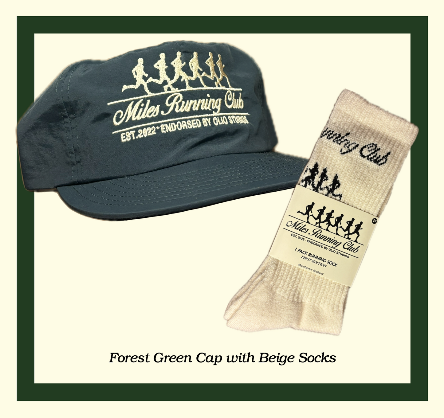 Miles Running Club Cap and Socks Bundle