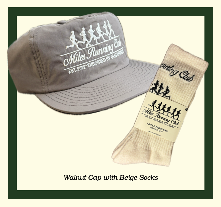 Miles Running Club Cap and Socks Bundle