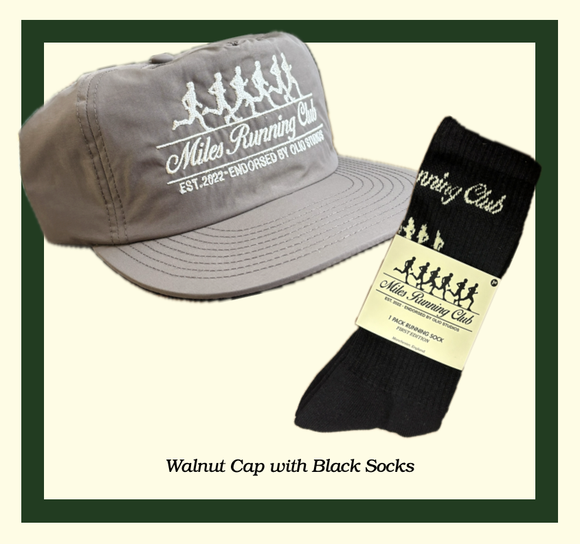 Miles Running Club Cap and Socks Bundle
