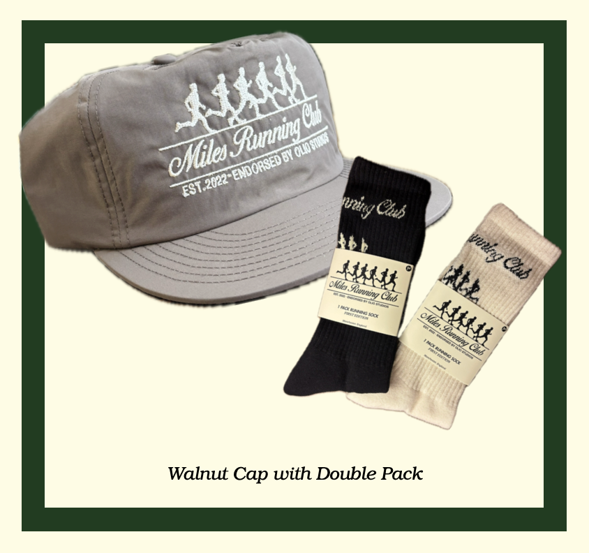 Miles Running Club Cap and Socks Bundle