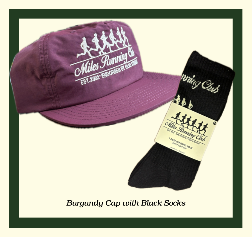 Miles Running Club Cap and Socks Bundle