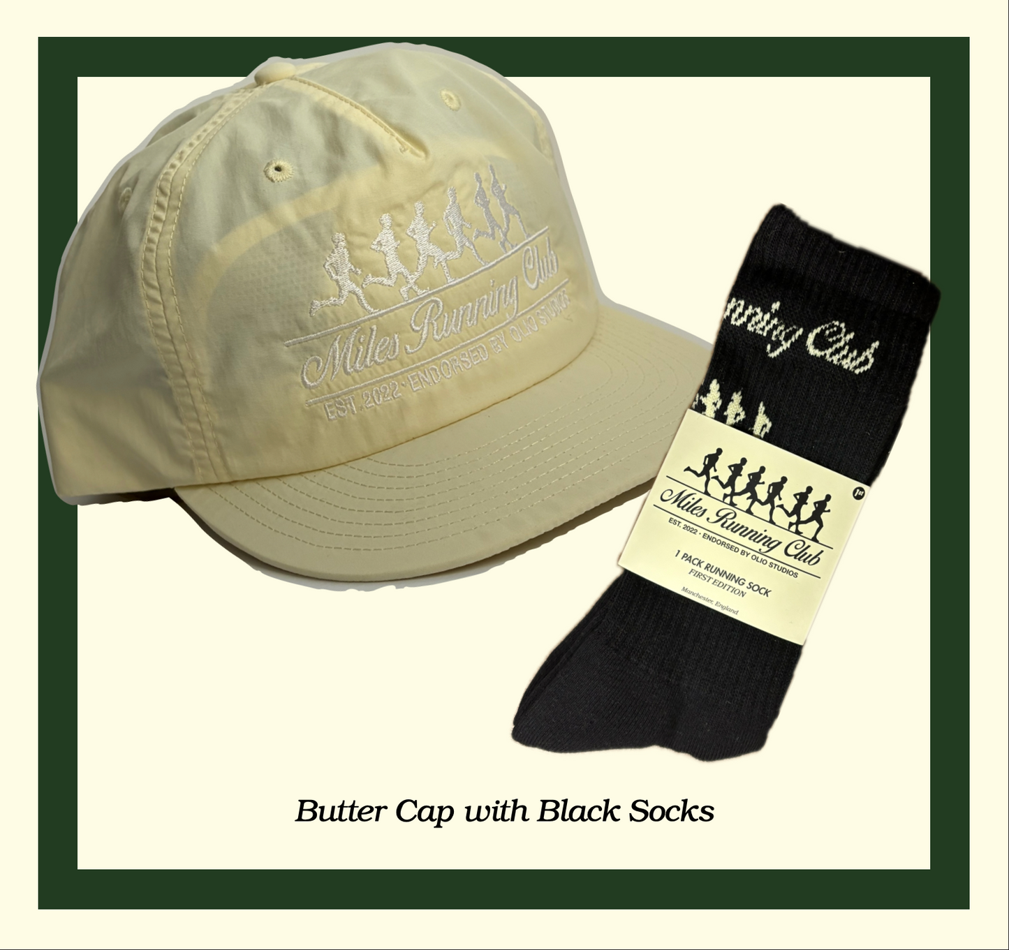 Miles Running Club Essentials Cap and Socks Bundle