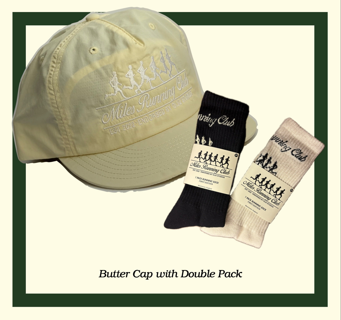 Miles Running Club Essentials Cap and Socks Bundle