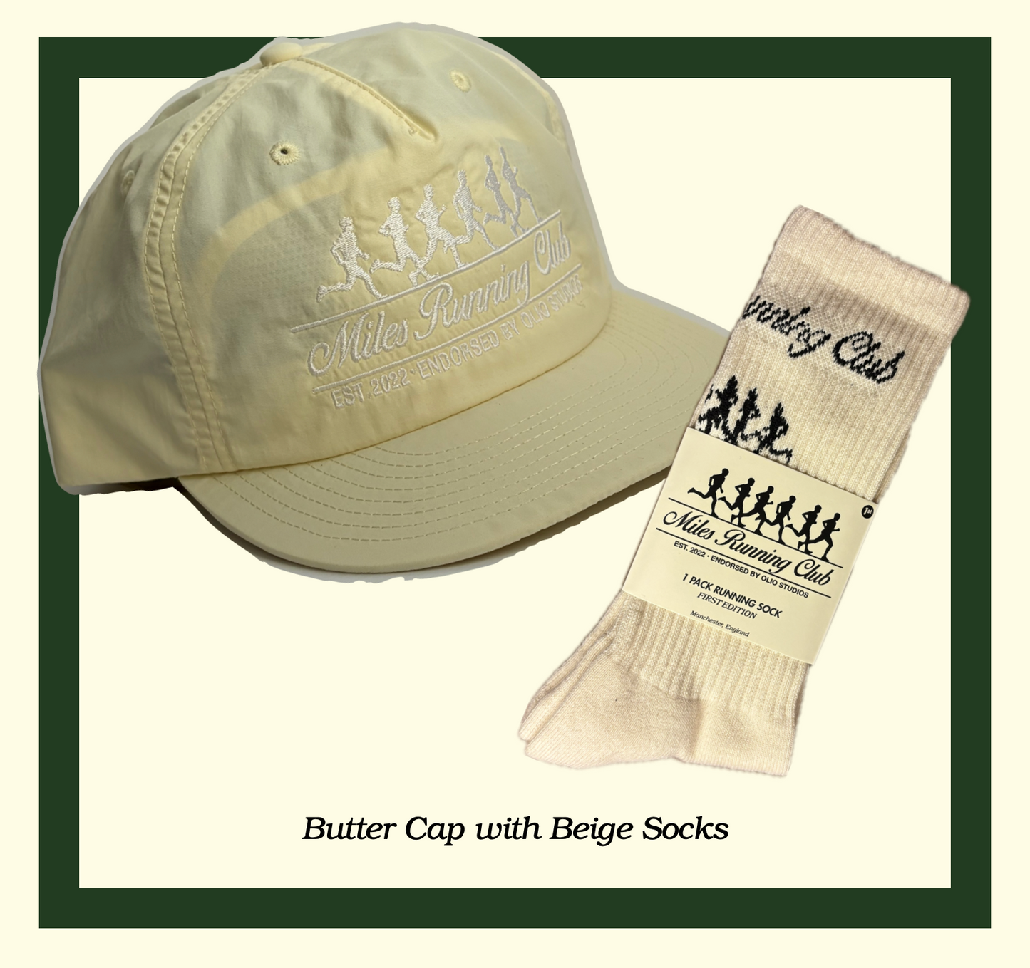 Miles Running Club Essentials Cap and Socks Bundle